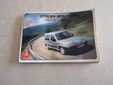 CITROEN BERLINGO  NOTICE