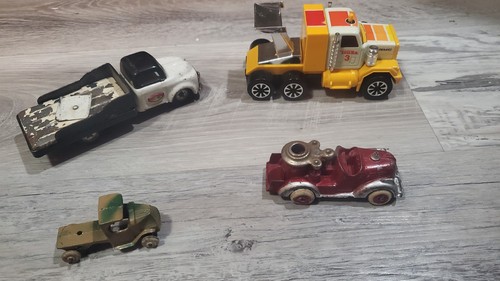 Vintage 50s tin friction dump - 50s,