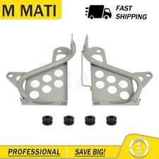 Silver Heel Guards Footrest