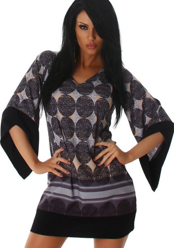 Tunique kimono femme mini robe - mini,