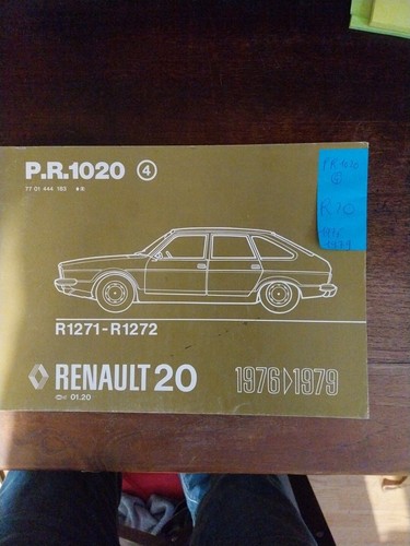 Renault catalogue pieces - 20,