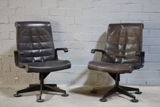 Fauteuil De Conférence En Cuir Collection Sapper Knoll International