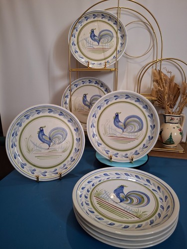Assiettes henriot quimper ø25 - assiettes,