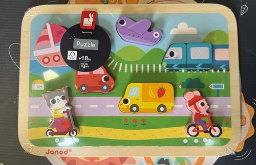 Janod chunky puzzle les - chunky,