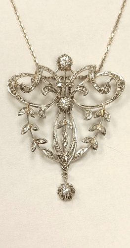 Rare collier pendentif ancien - collier,