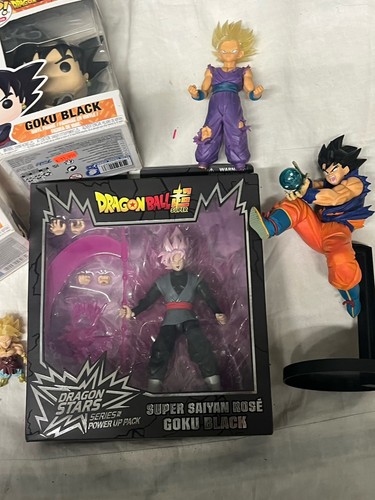 Lot dragon ball statues and - of,