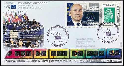 Pe766 fdc parlement européen - fdc,