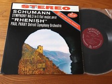 SCHUMANN / P.PARAY cond. US LP MERCURY SR-90133 STEREO LIVING PRESENCE  EX+