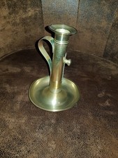 Ancien bougeoir à poussoir en