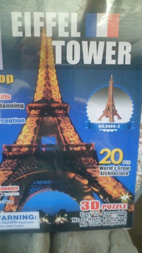 Magic puzzle tour eiffel - magic, d