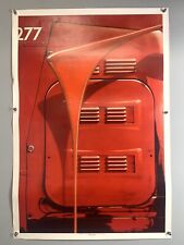 Michael Anglais Haphash Affiche Vintage Sherval Presse Rouge Bus Peinture 1981