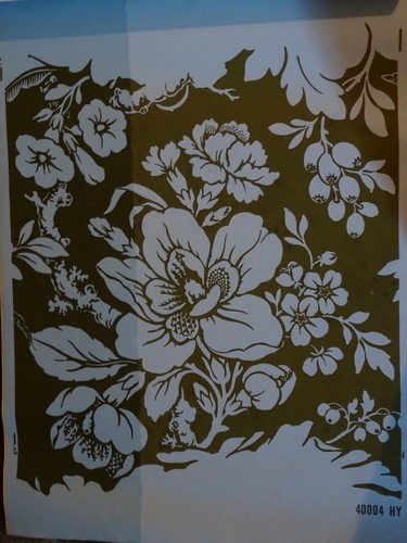 Planche papier peint - papier, xx°