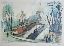 ** BELLE  AQUARELLE ORIGINALE