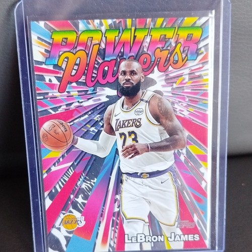 Topps power players - power, lebron