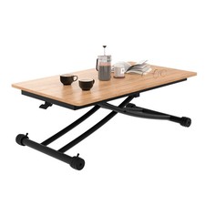 Table basse fixe relevable en