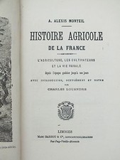 + Histoire Agricole de la