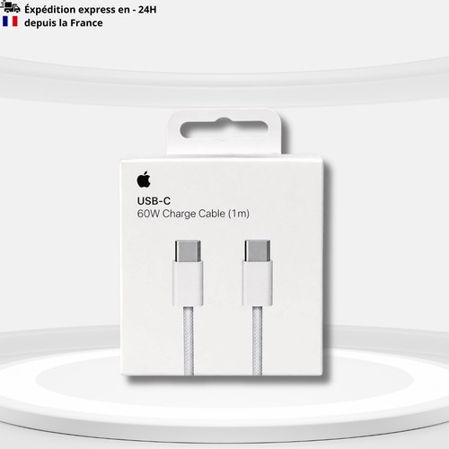 Câble apple type iphone - 1m,