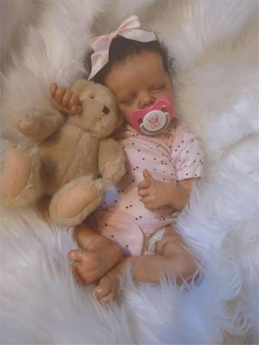 Reborn baby doll black - reborn,