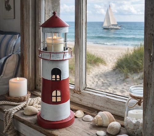 Phare lanterne bougeoir - phare,