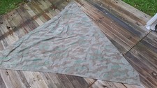 Toile De Tente WW2 KM RARE Normandie Allemand Tampon Visible