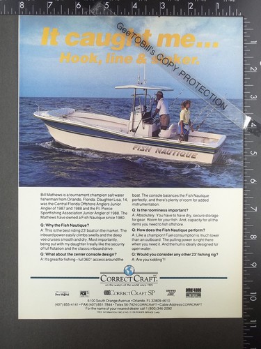 1989 advertisement for correct - for,