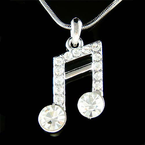 Collier musical cristal - collier, en