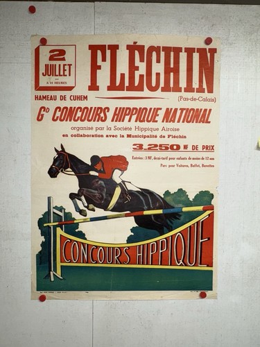 Rare affiche ancienne