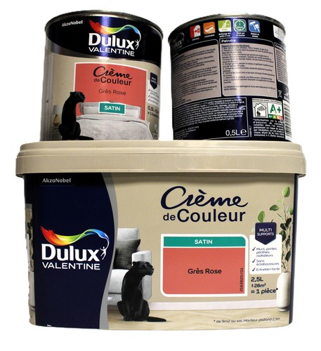 Lot peinture dulux valentine - peinture,