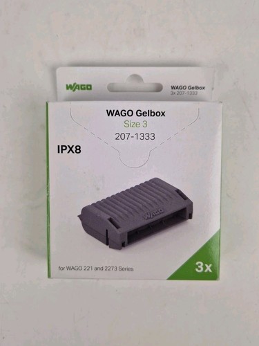 Wago gelbox boîtier de - 3x,