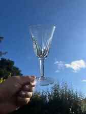 2 Verres à eau - SAINT LOUIS, Modèle CERDAGNE- 16.1 cm de hauteur