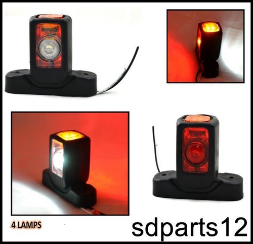 24v led rouge blanc - 4x,