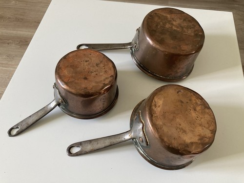 Lot anciennes casseroles - 3,
