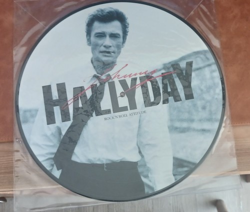 Picture disc johnny hallyday - picture,