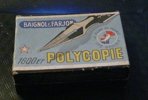 Boite plumes baignol - 38, &