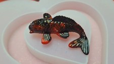 broche carpe koi résine