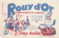 ANCIEN BUVARD FROMAGE ROUY