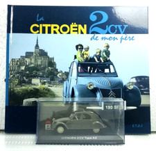 NOREV 1/43 CITROEN 2CV DE MON PERE + LIVRE ATLAS