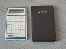  Vintage Mini Card music midi Calculatrice Sharp Elsi Mate EL-8159  calculator 