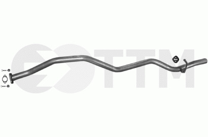 Tuyau arriere pour - pour, mazda