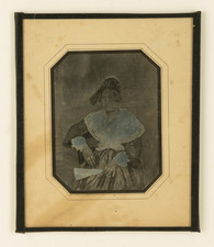 Daguerreotype, costume Arlésienne vintage daguerreotype,  daguerreotype 