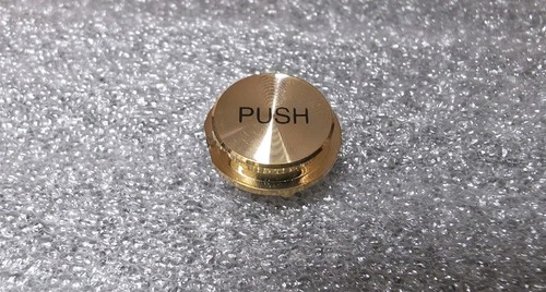 Original push gold button - "push",