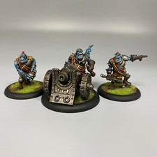 WARMACHINE HORDES TROLLBLOODS TROLLKIN ÉQUIPE D'ARMES THUMPER PEINT