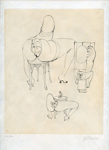 Bellmer hans gravure - hans, 1973