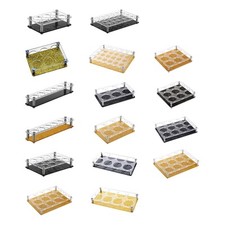 Porte-gobelet en verre à vin Porte-lunettes à trous ronds pour festival