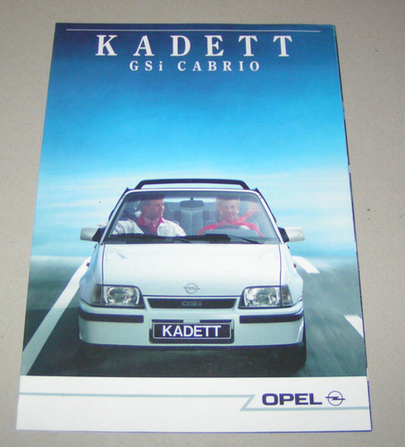 Prospectus brochure opel - /,