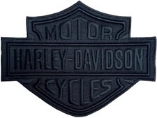 Harley Davidson Patch Black