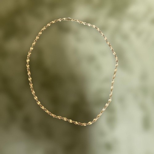 Collier vintage zara doré - collier,