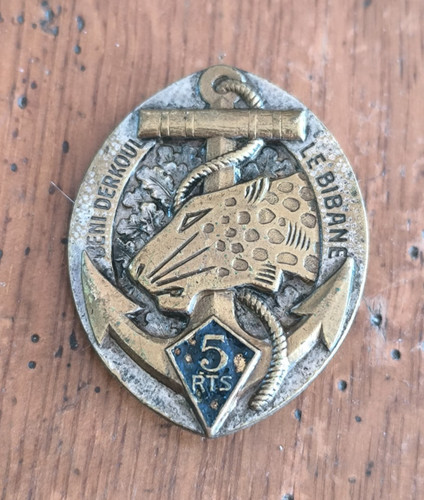 Insigne rts de tirailleurs - de,