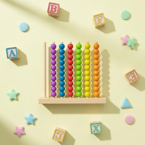 Compteur perles bois - perles, en