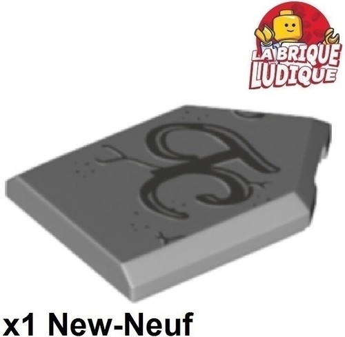 Lego tile plaque modified - 1x,